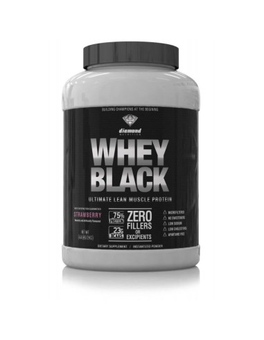 Whey Black 2kg - Diamond Nutrition | Concentrado de Proteína