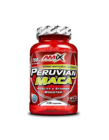 PERUVIAN MACA 120 CAPS - AMIX NUTRITION